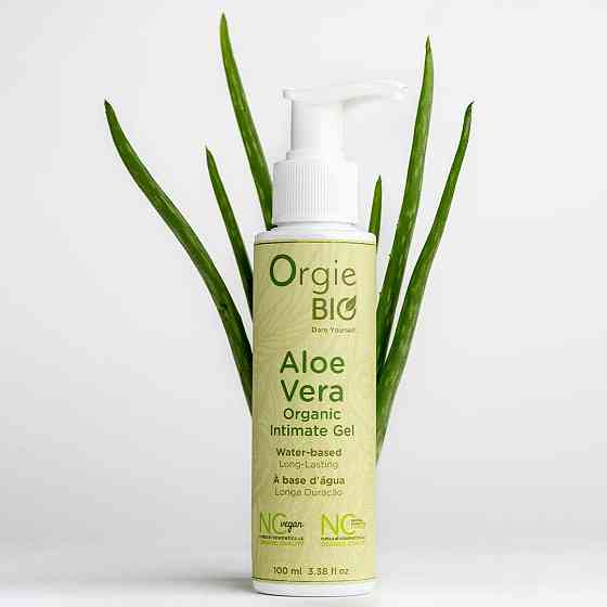 Лубрикант на водній основі Orgie – Bio Aloe Vera Intimate Gel (100 мл), екстракт алое вера Sex Aura Київ
