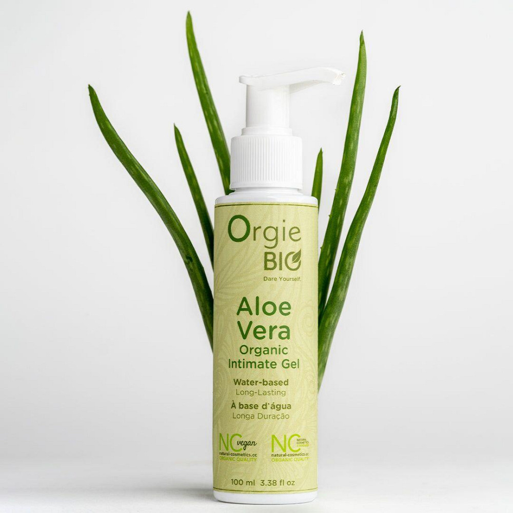 Лубрикант на водній основі Orgie – Bio Aloe Vera Intimate Gel (100 мл), екстракт алое вера Sex Aura Київ - фото 4