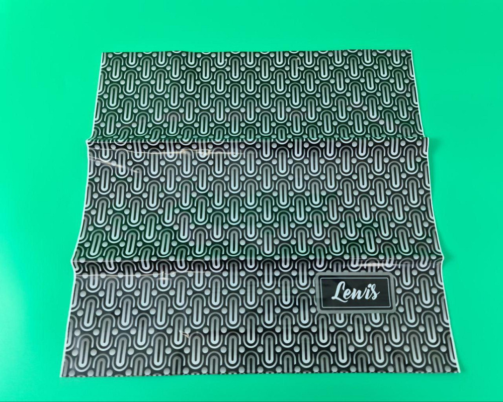 Полиэтиленовый пакет (40х40) с пластиковой ручкой  