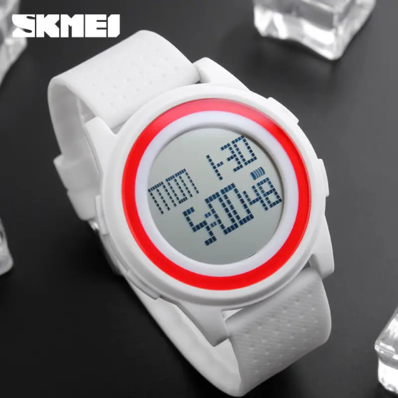 Годинник дитячий наручний Skmei Ultra New 1206 Білий Київ
