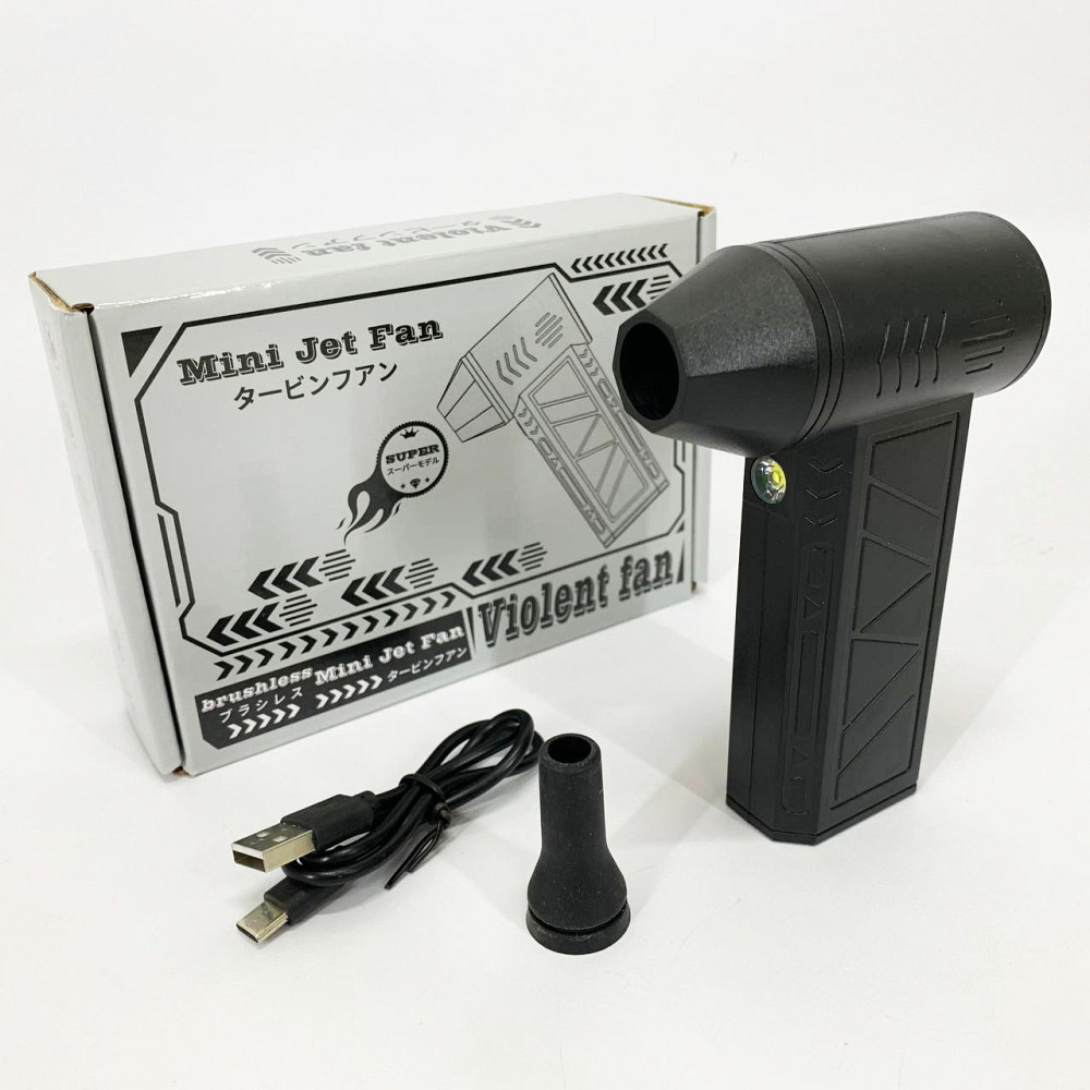 Ручний акумуляторний міні-турбовентилятор, компресор, Автомобільний турбовентилятор для видалення пилу FW-14 Івано-Франківськ - фото 6