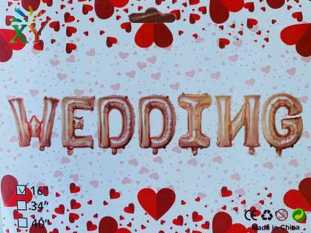 Набір з 7 кульок, WEDDING 16 рожеве ЗОЛОТО 837223 ТМ PELICAN   Solmir Київ - фото 1