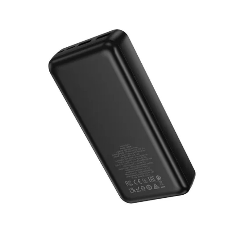 Внешний аккумулятор BOROFONE BJ80A Clever 22.5W+PD20W fully compatible power bank (20000mAh) Black Киев - изображение 3