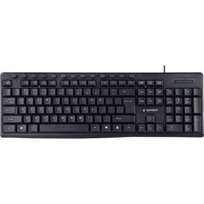 Клавіатура Gembird KB-UM-107-UA USB Black (KB-UM-107-UA) Вінниця - фото 1