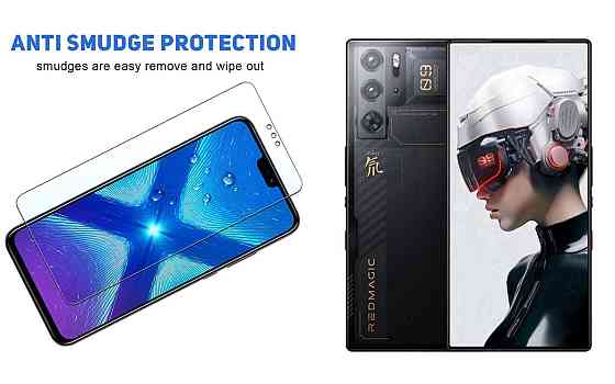 Защитное стекло NeoGlass для nubia Red Magic 9 Pro, Red Magic 9 Pro+ – ультрапрозрачное и устойчивое Киев