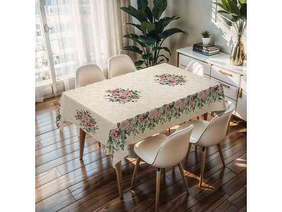 Клеенка 2-х слойная на тканевой основе 1,37м х 20м Provence PW195-R1477-1-2 ТМ DARIANA Киев