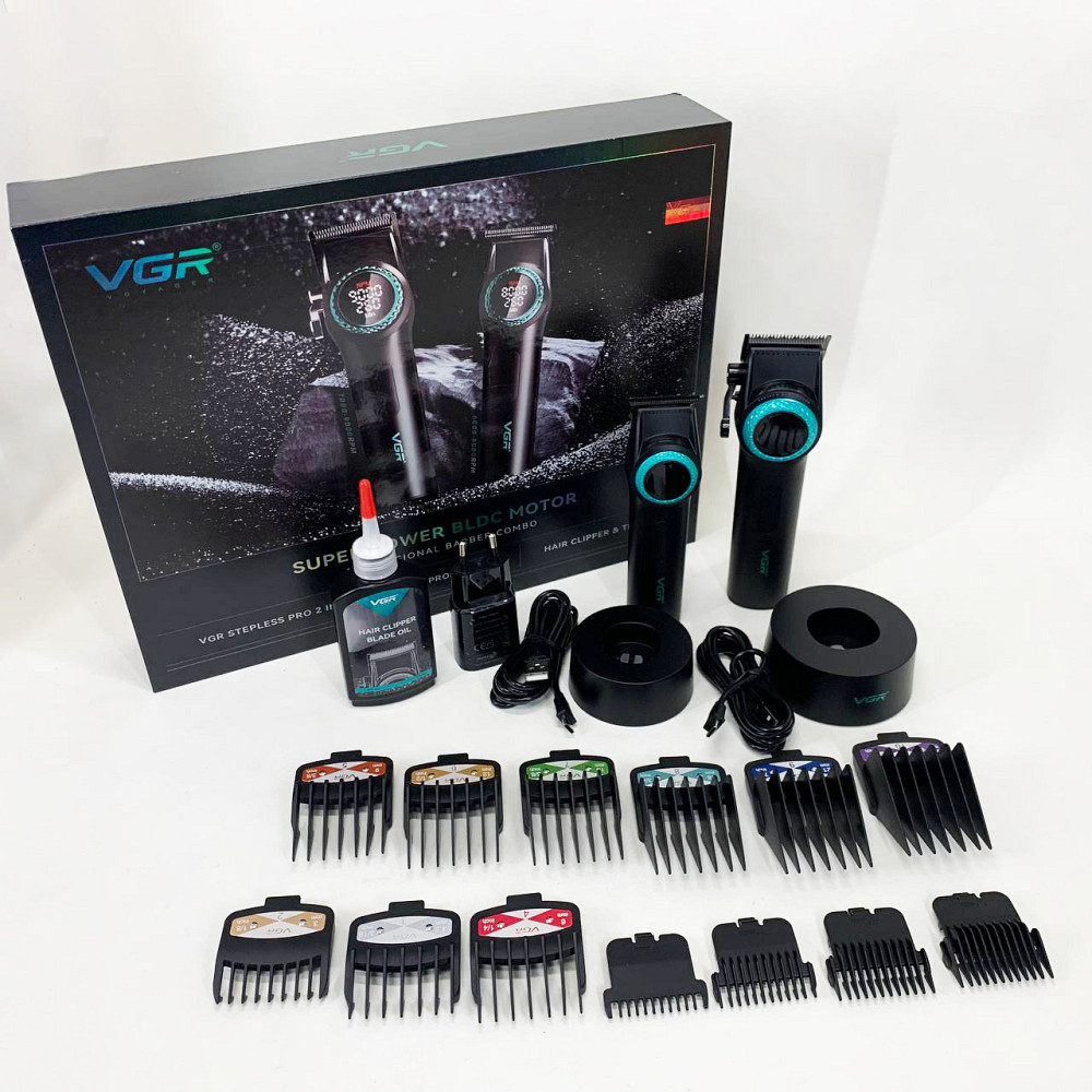 Набір для стрижки волосся на акумуляторі, Машинка для стрижки на акумуляторі Машинка підстригання OJ-48 Івано-Франківськ - фото 3