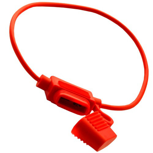 Тримач автопредохранителя W/8" , 12AWG, скабелем (Тип1) Полтава - фото 1