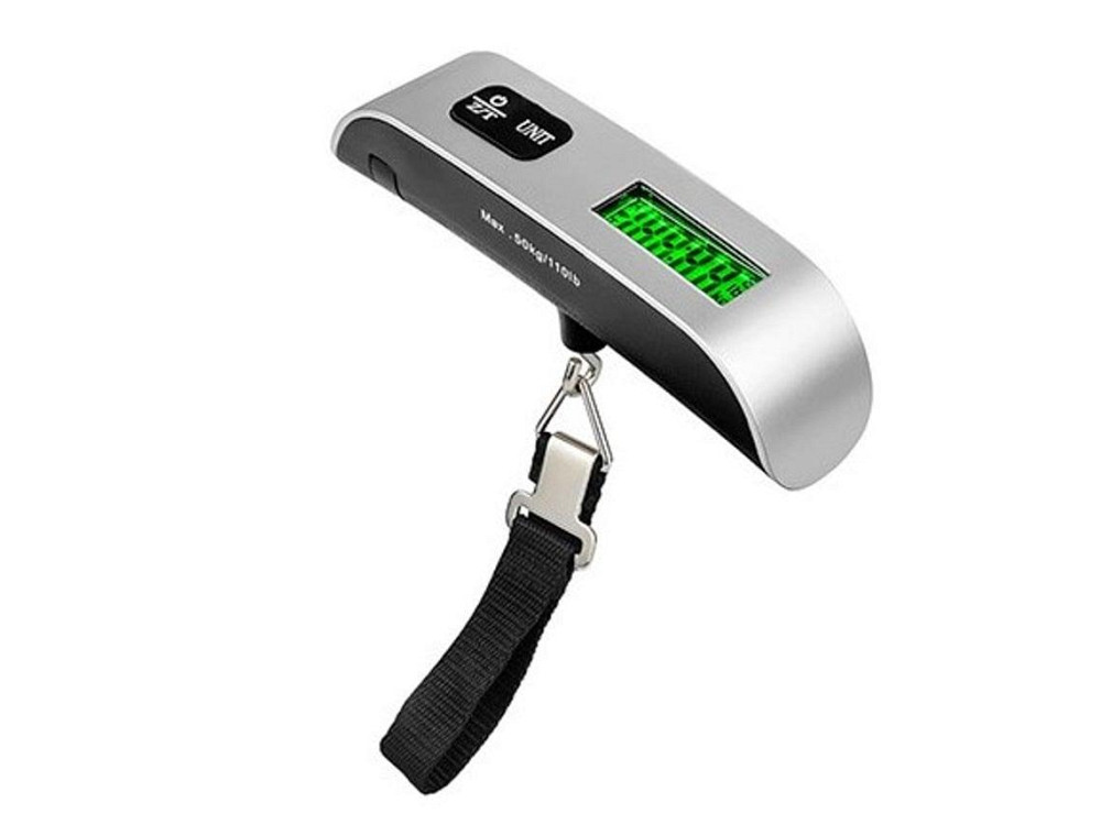 Електронний кантар Sokany SK-19035 (50 кг/10 г): ручні багажні ваги з LCD-дисплеєм, термометром та ременем Одеса - фото 7