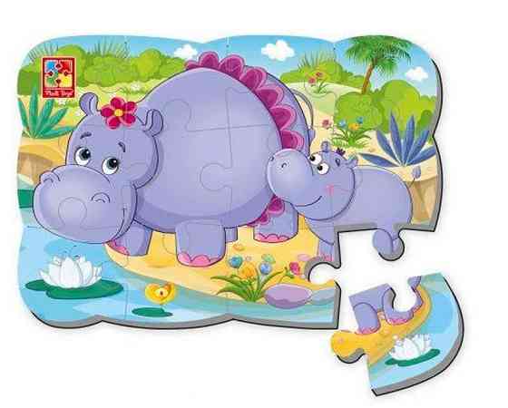 Детские пазлы на магните 