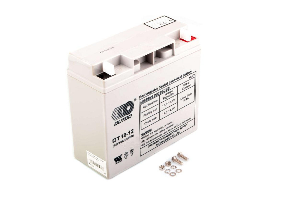 Акумулятор 12V 18А AGM (181x77x167, сірий) Мукачево - фото 1