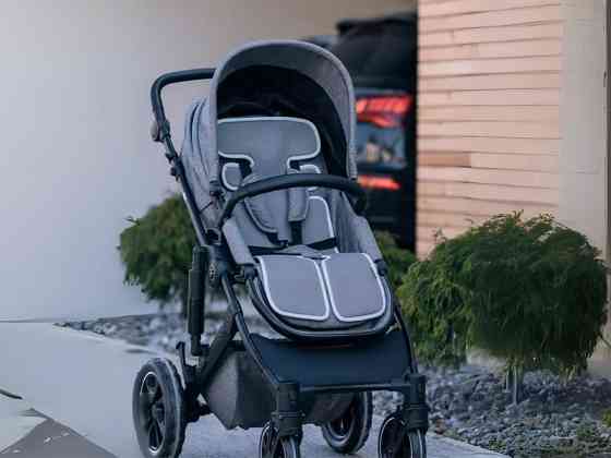 Підкладка для коляски та автокрісла FreeON grey-white Київ