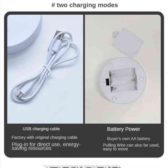 Ночник 3D зыбучие пески с Led подсветкой 7 режимов Gray песок Винница