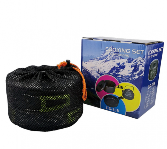 Набір туристичної посуду Cooking Set DS-308 8148 Вінниця