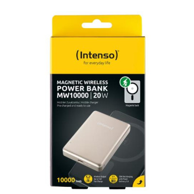 Батарея універсальна Intenso MW10000 10000mAh Magnetic champagne (7344031) Вінниця - фото 2