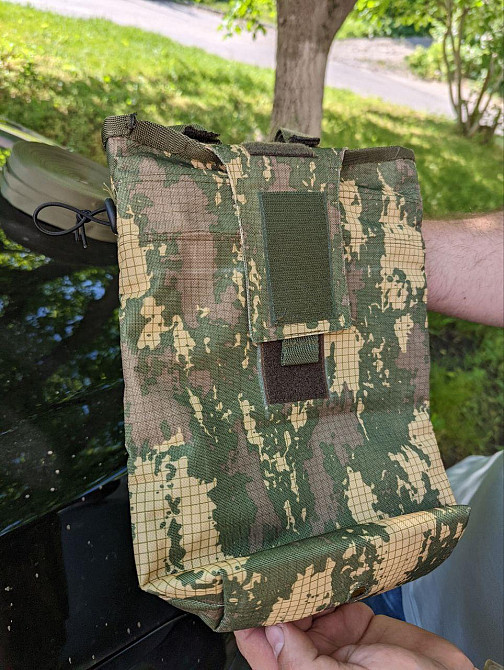 Сумка скидання магазинів Піксель, Тактична сумка під скидання магазинів на бронежилет для ЗСУ Днепр - изображение 7