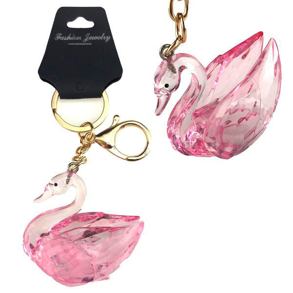 Брелок на ключі жіночий Лебідь Київ - фото 1