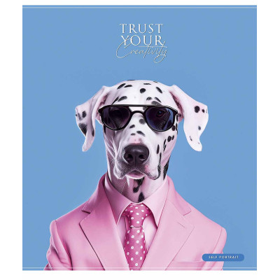 Зошит Школярик Happy portrait 48 аркушів лінія (048-3514L) Вінниця - фото 2