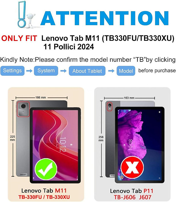 Чохол з Bluetooth клавіатурою для Lenovo Tab M11 2024 11" TB330FU, TB330XU, світло-зелений з тримачем для стилуса QWERTY Київ - фото 2