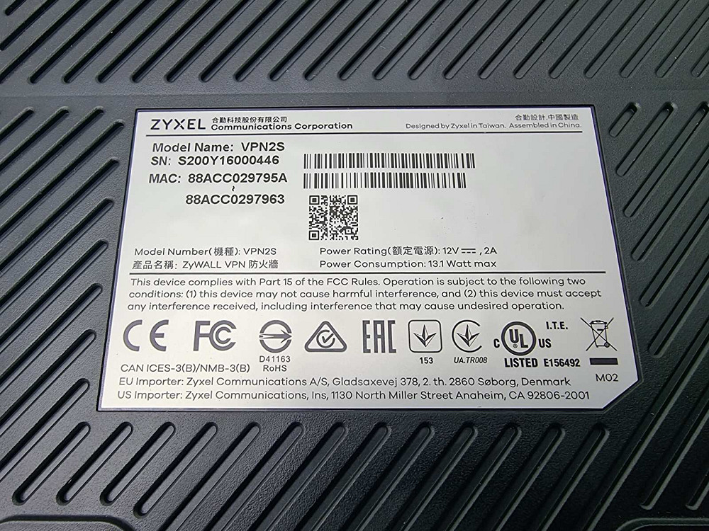 Міжмережевий екран ZYXEL VPN2S Луцк - изображение 5