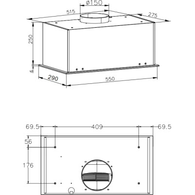 Витяжка кухонна Hansa OMP6553BGH Вінниця - фото 5