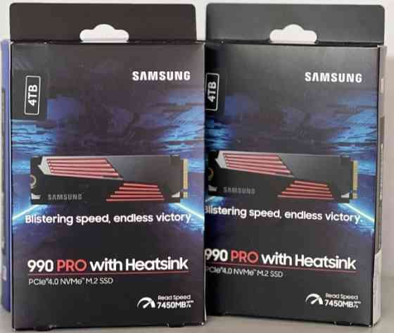 SSD Накопитель Samsung 990 PRO With Heatsink 4TB (MZ-V9P4TOCW) Київ