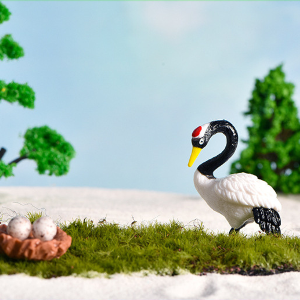 Набор фигурок Журавлики для мини-сада, флорариума, миниатюры Одесса - изображение 4