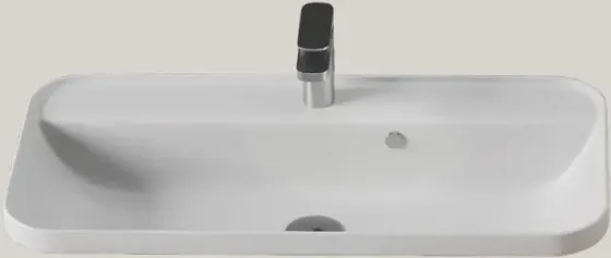 Раковина  Hidra Gio Evolution 80X40Cm Biały G280001 Київ