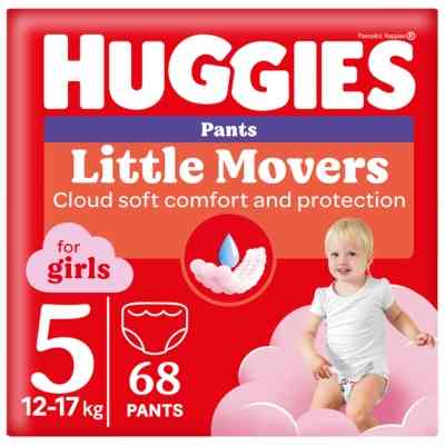 Подгузники Huggies Pants 5 для девочек (12-17 кг) 68 шт (5029053564111) Винница