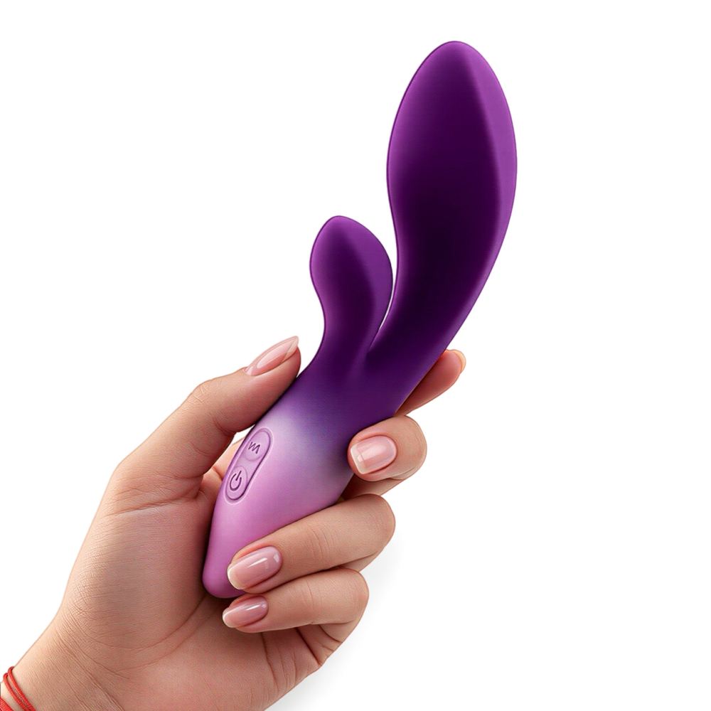 Гибкий вагинально-клиторальный вибратор LUNE G-SPOT, по 12 режимов, 16 × 3,5 см Sex Aura Киев - изображение 7