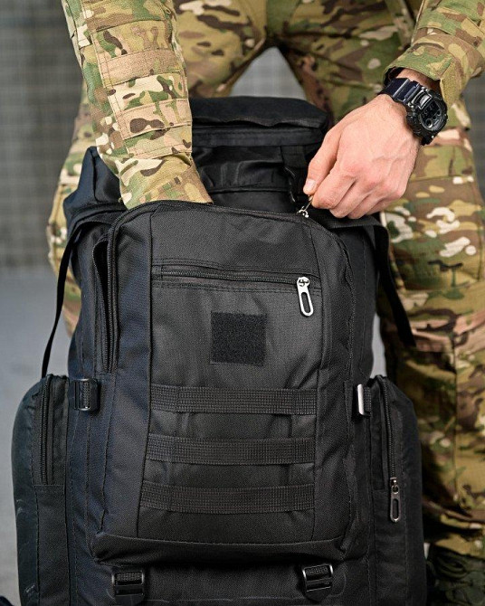 Мілітарі рюкзак 100 л FERNIX чорний ПП7950 Одеса - фото 6