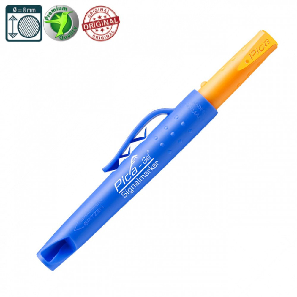 Маркер водо-термостійкий PICA GEL Signal marker жовтий 2-8 мм Одеса - фото 2