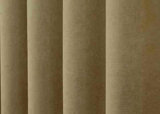 Шторная ткань микровелюр Petek цвет песочный 1515ш Киев
