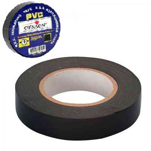 Изолента STENSON стенсон 50м черная, MH-0032 Днепр