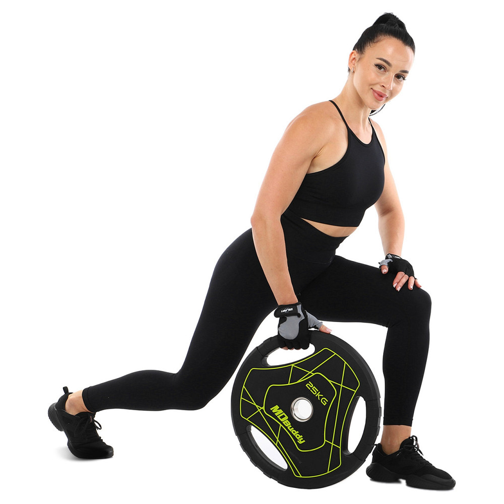 Диск поліуретановий 25 кг 51 мм MD Buddy-9647-25 Київ - фото 9