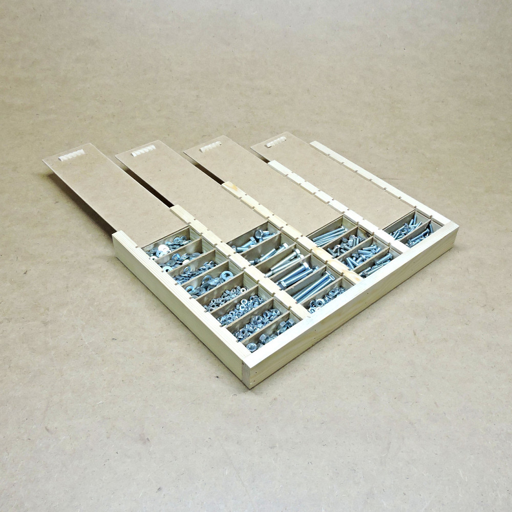 Набір 4х болтів, гайок, шайб М4-М8 2288шт Миколаїв - фото 3