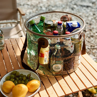 Відро складне Naturehike ПВХ NH20SJ040 10л прозорий (6975641886761) Вінниця - фото 7