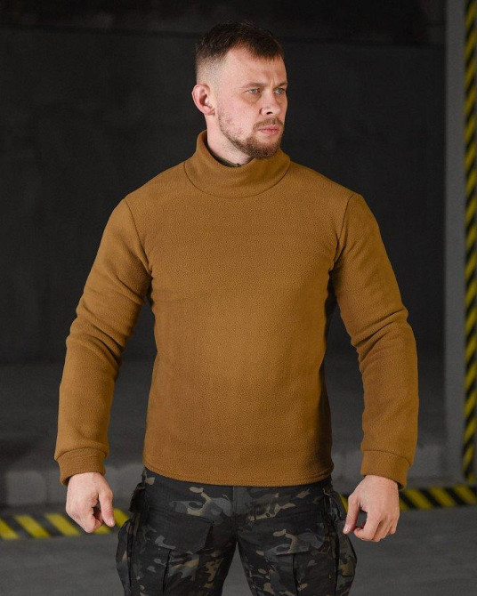 Гольф флисовый койот ВТ4791 Одесса - изображение 1