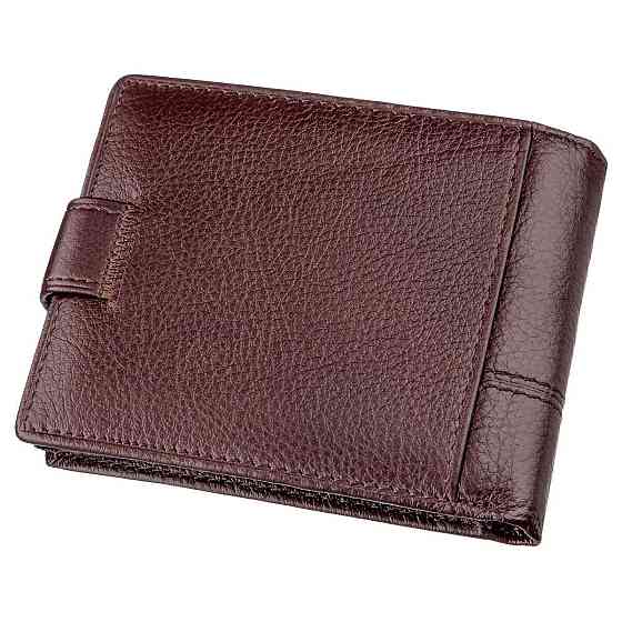Гаманець чоловічий флотар шкіряний TAILIAN 19004 Темно-коричневий Київ