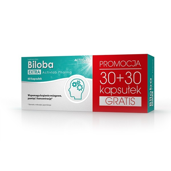 Вітаміни ActivLab - Pharma Biloba 60 caps Луцьк - фото 1