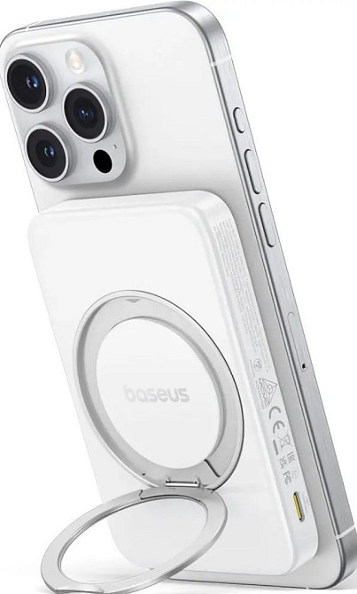 Павербанк Baseus PicoGo Power Bank Qi2 5000mAh 20W. Харьков - изображение 5