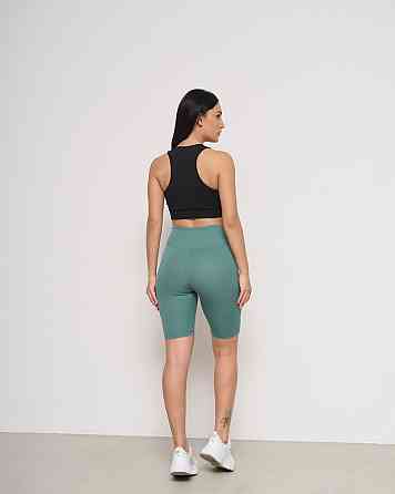 Велосипедки жіночі в рубчик Nicoletta 10075 L, Світлий хакі Київ