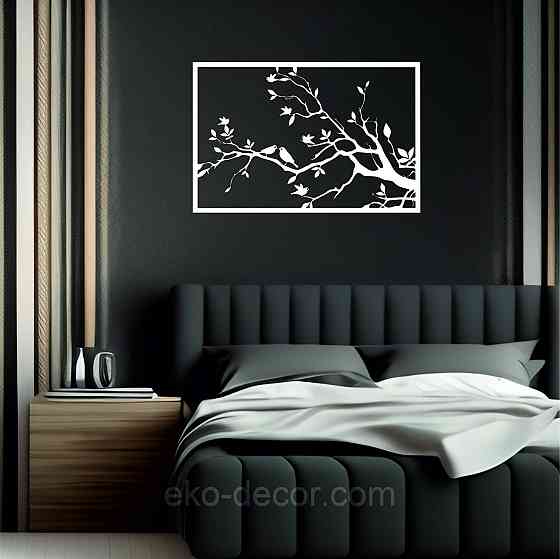 Декоративное настенное Панно «Весна» Декор на стену 70*46 см, Белый Киев