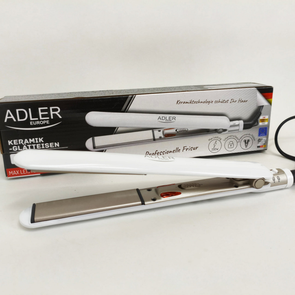 Утюжок выпрямитель плойка для укладки волос гофре ADLER, Утюжок плойка щетка для выпрямления волос LF-72 Львов - изображение 3