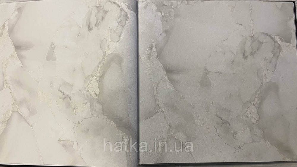 Шпалери метрові вінілові на флізеліні A.S.Creation Elite of Shades1.06x10 під мармур біло-сірий срібло 78657-4 Київ - фото 2