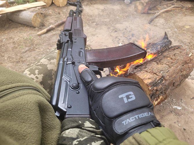 Рукавички тактичні шкіряні без пальців TACTIGEAR PS-8801 Patrol Black M Каменское - изображение 10