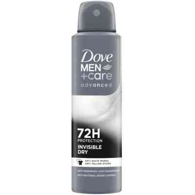 Антиперспирант Dove Men+Care Невидимая сухость 72 часа 150 мл (8720181284359) Винница