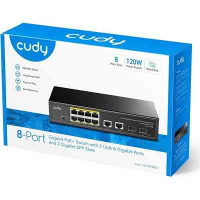 Коммутатор сетевой Cudy GS1010PS2(120W) Винница