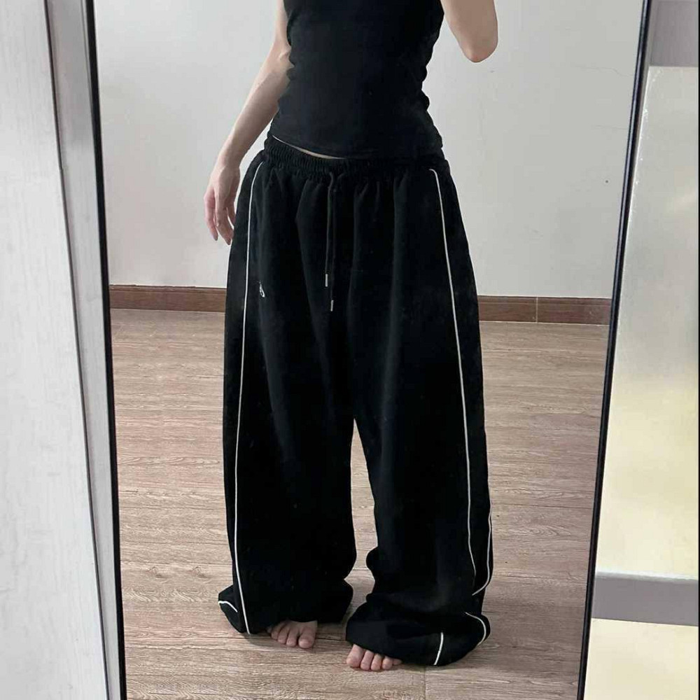 Женские стильные и ультрамодные широкие брюки трехнитка на флисе Одесса - изображение 7