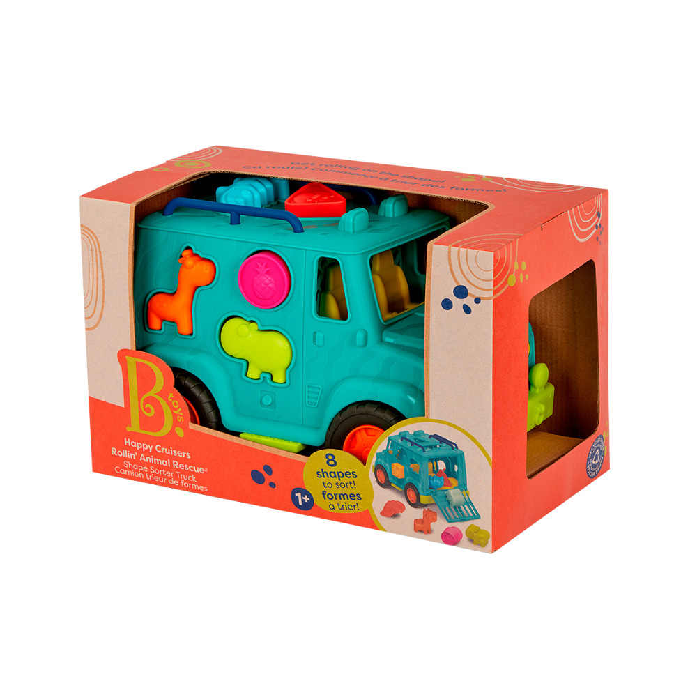Ігровий набір-сортер - Вантажівка Сафарі (колір море) Дніпро - фото 5